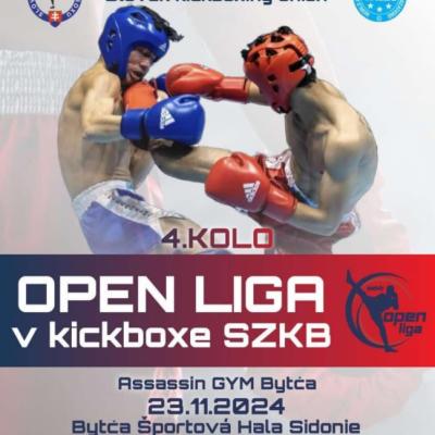 OPEN LIGA v kickboxe: 4. kolo už túto sobotu!